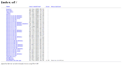 Desktop Screenshot of downloads.mixxx.org